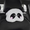 Heart Panda Auto Waist Support Cushion Panda Panda Car Headrest Cute   Interior Accessories