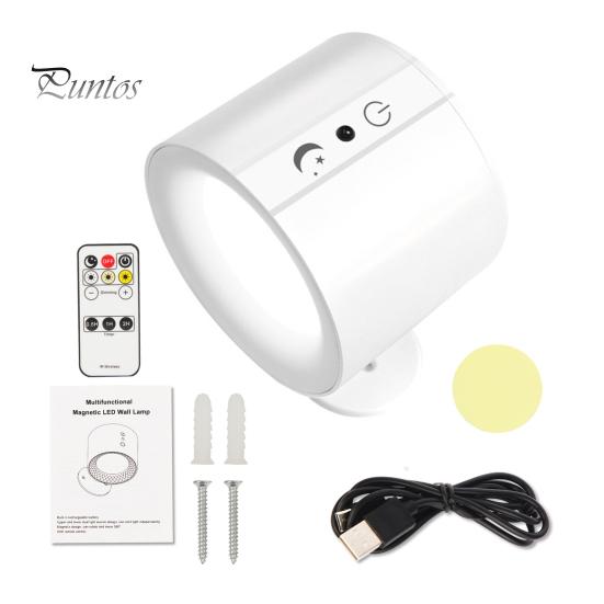 

Светодиодный настенный светильник с пультом дистанционного управления, регулируемая яркость, цветовая температура, перезаряжаемый настенный светильник, ночник Regular Style