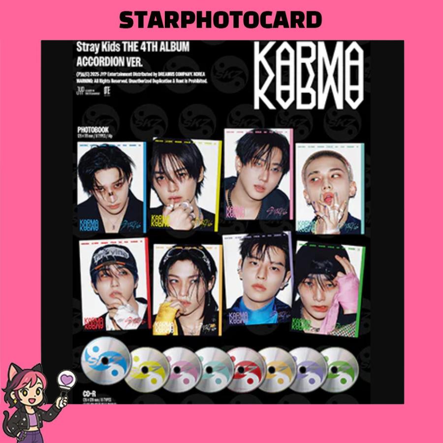 [LAGERWARE] STRAY KIDS - 4. Vollalbum KARMA AKKORDEON-VERSION