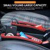 PU Leather Car Seat Gap Storage Bag Pocket Pouch Car Seat Gap Filler Car Seat Slit Gap Storage