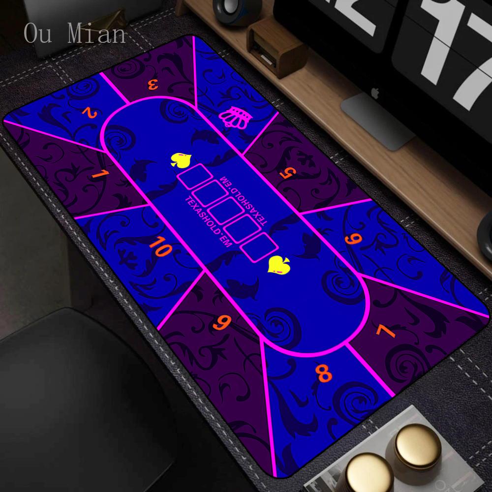 Poker Layout Mat Texas Holdem Available Table Mat Craps And Roulette Table Felt Green Fabric Mat Office Gaming TableMat 60x120