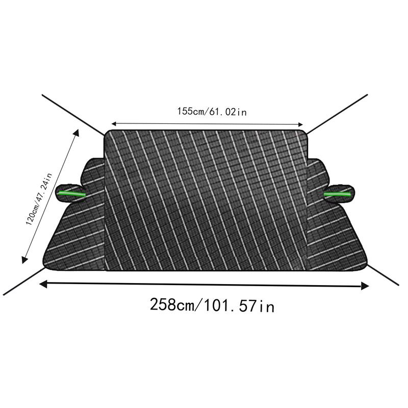 Protective Windscreen Cover Winter Car Frost Ice Frost Protector Car Frost Cover For Ice And Sleet Freeze Protector For Auto Car