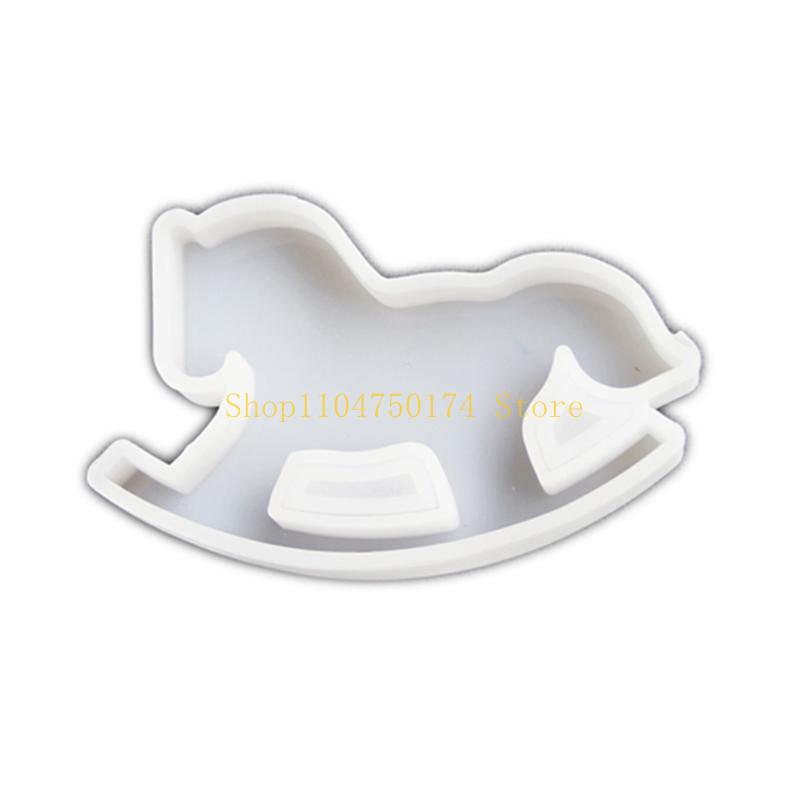 Tier-Silikonformen Schaukelpferd-Formen Schmuck-Epoxidharz-Formen Handgefertigte Schreibtischdekorationen Gipsformen Top-Verkauf