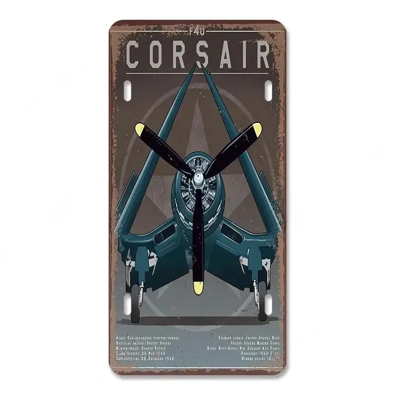Races Vintage Plate Air Metal Aluminum Signs Retro Top Gun Airplane Metal Poster For Man Cave Bar Home Garage Club Wall Decor