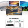 Video Processing HDTV2.0 Box with 4 Inputs 2 Outputs Switcher For 3840x2160P Visual And Various Format Sound Extraction