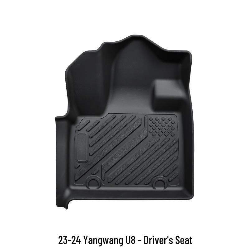 Eco-friendly TPE Floor Mats for 23-24 Yangwang U8 - Custom Car Interior Modification