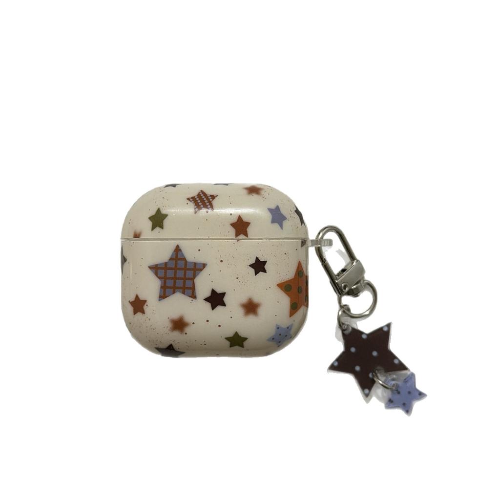 Simple Star Is Suitable for Apple AirPods 1 Earphone Protective Case 1pro Second and Third Generation Apple Wireless Bluetooth 1