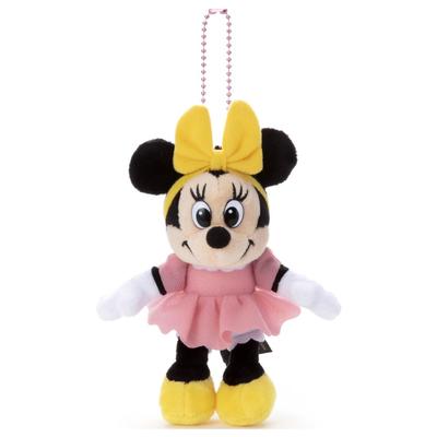 TAKARATOMY ARTS Disney-Figur, Disney100, Mickey Classics, Kugelkette, Maskottchen, Minnie Maus, Plüschtier, Höhe ca.. 15 cm