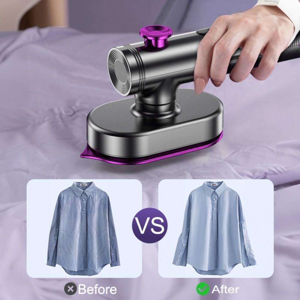 Mini Handheld Steamer Iron Safety Rotation Garment Steamer Anti-scalding High Temperature Resistant Steam Ironing Machine