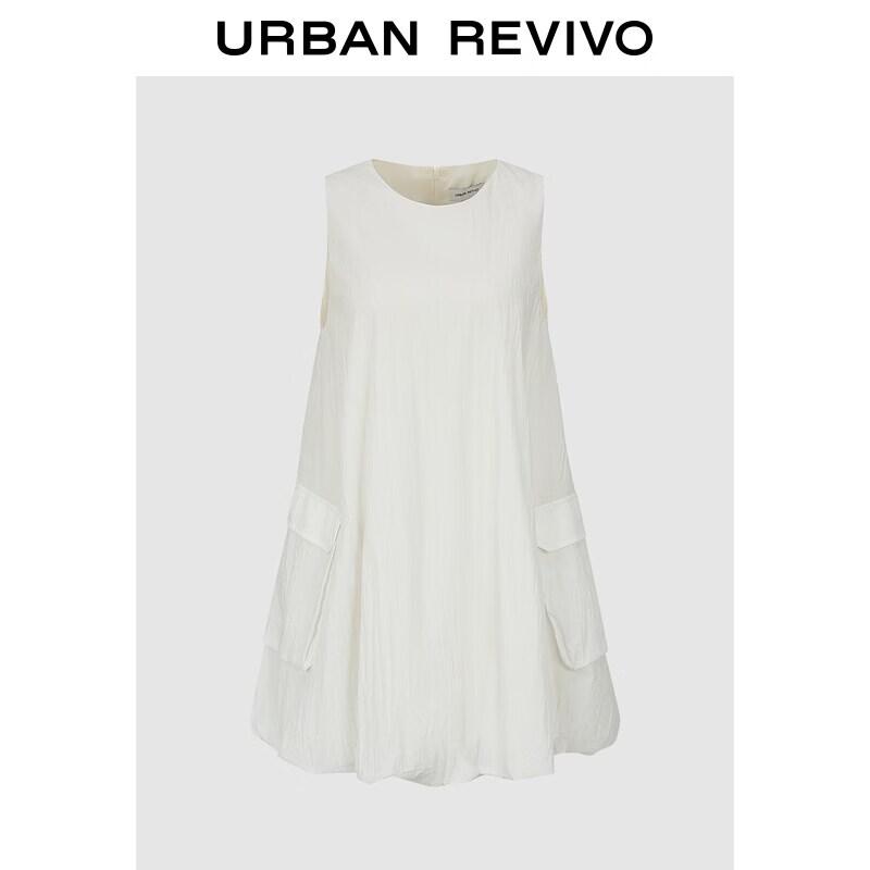 UR2026 Women s Urban Pocket Sleeveless Dress S
