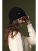 Women's Windproof Wool Knitted Hat with Ear Protection – Warm Duckbill Cap for Autumn and Winter