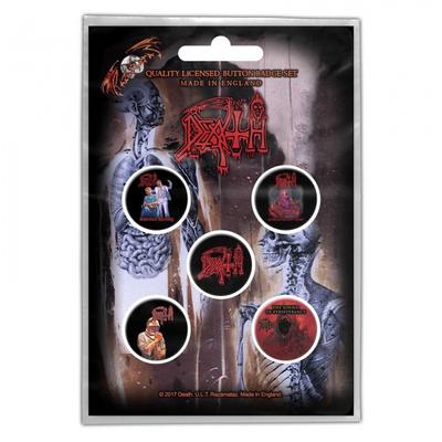 Pin dos álbuns da morte (Pacote de 5)