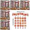 2026 Horse Year New Year Hanging Pendants Traditional Lucky Hanging Flag  Door Hanging