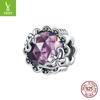 Wind S925 Silver Opal Bracelet Beaded, Retro Luxury Opal Diy Beads Loose Beads With
