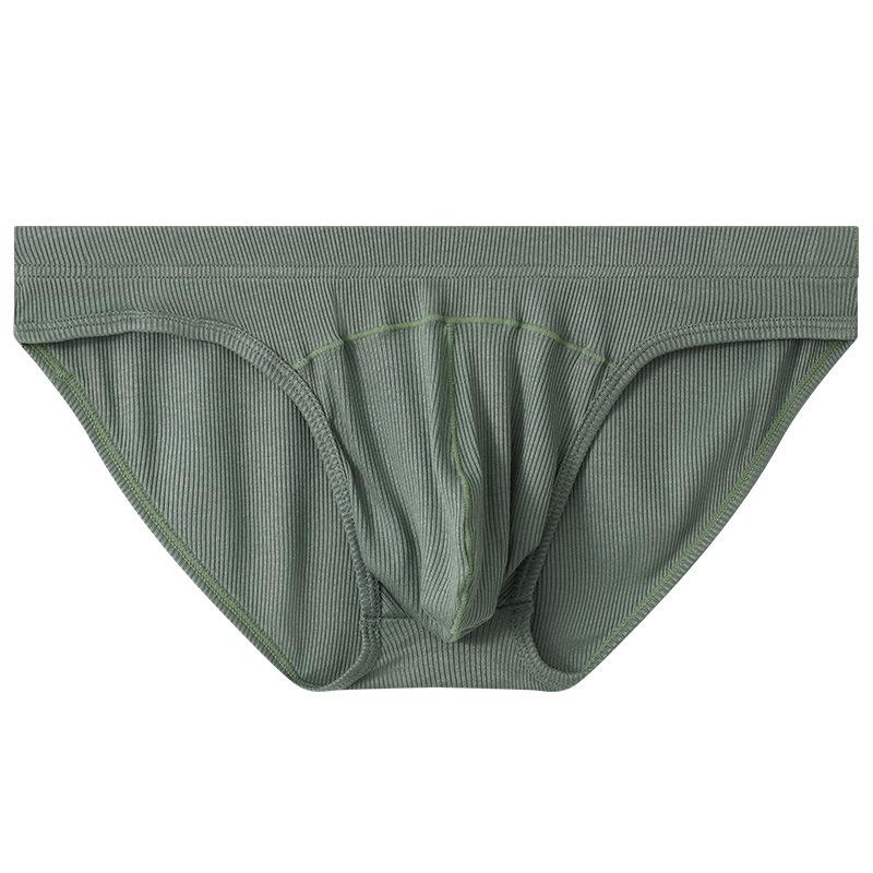 

Мужские дышащие трусы с низкой посадкой, с выпуклым мешочком и свободной резинкой L трава зеленый