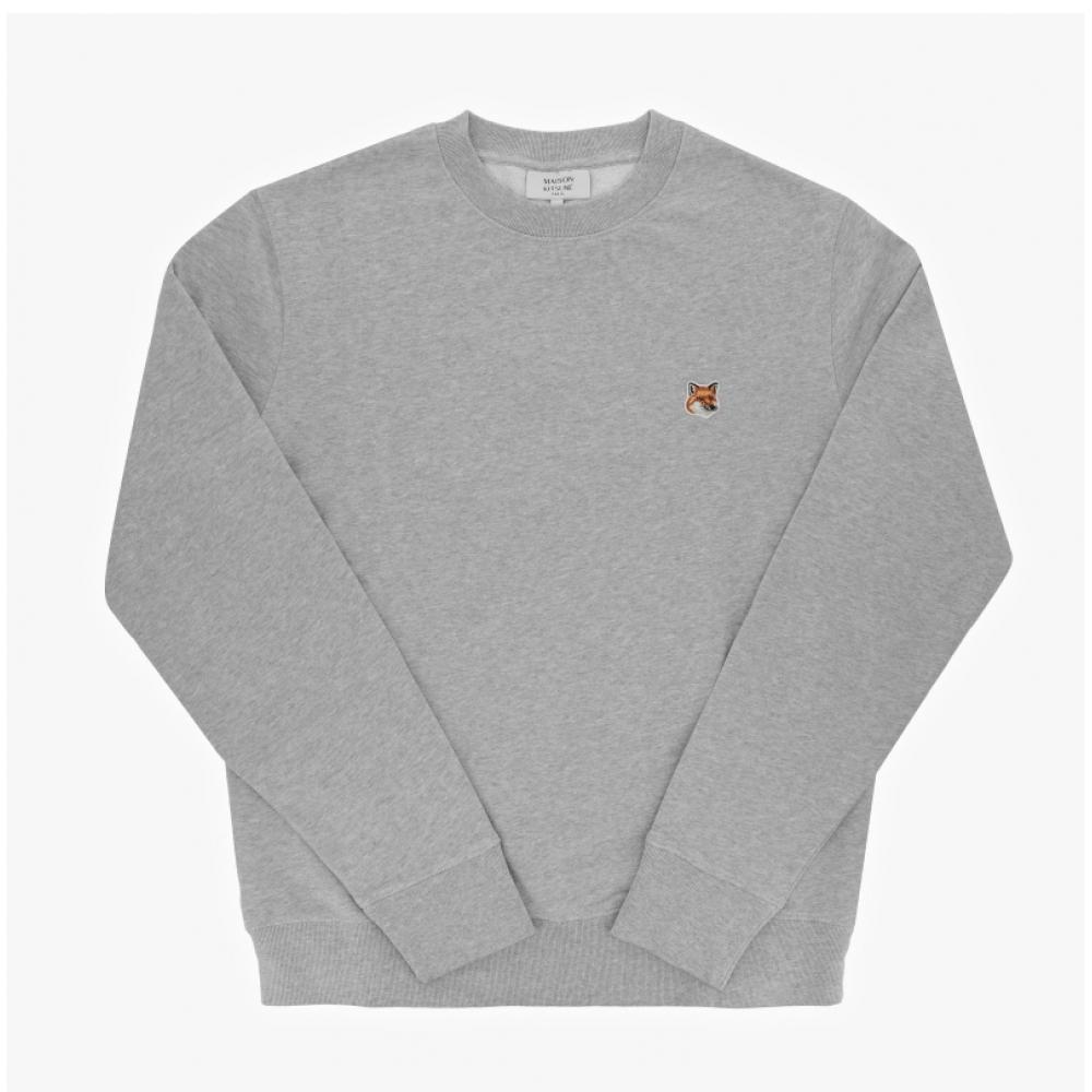 MaiSon KitSune Lm00301km0001 H120 Fox Head Patch Men S SweatShirt