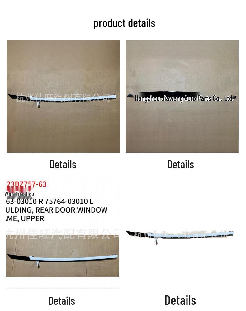 Toyota 2023 BZ3 Rear Exterior Curved Strip 75763-03010 R/L