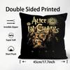 A-Alice In C-Chains Band Cushion Cover Plush Fabric Soft Double-Sided Printed Sofa Warm Winter Home Child Gift Pillow Case