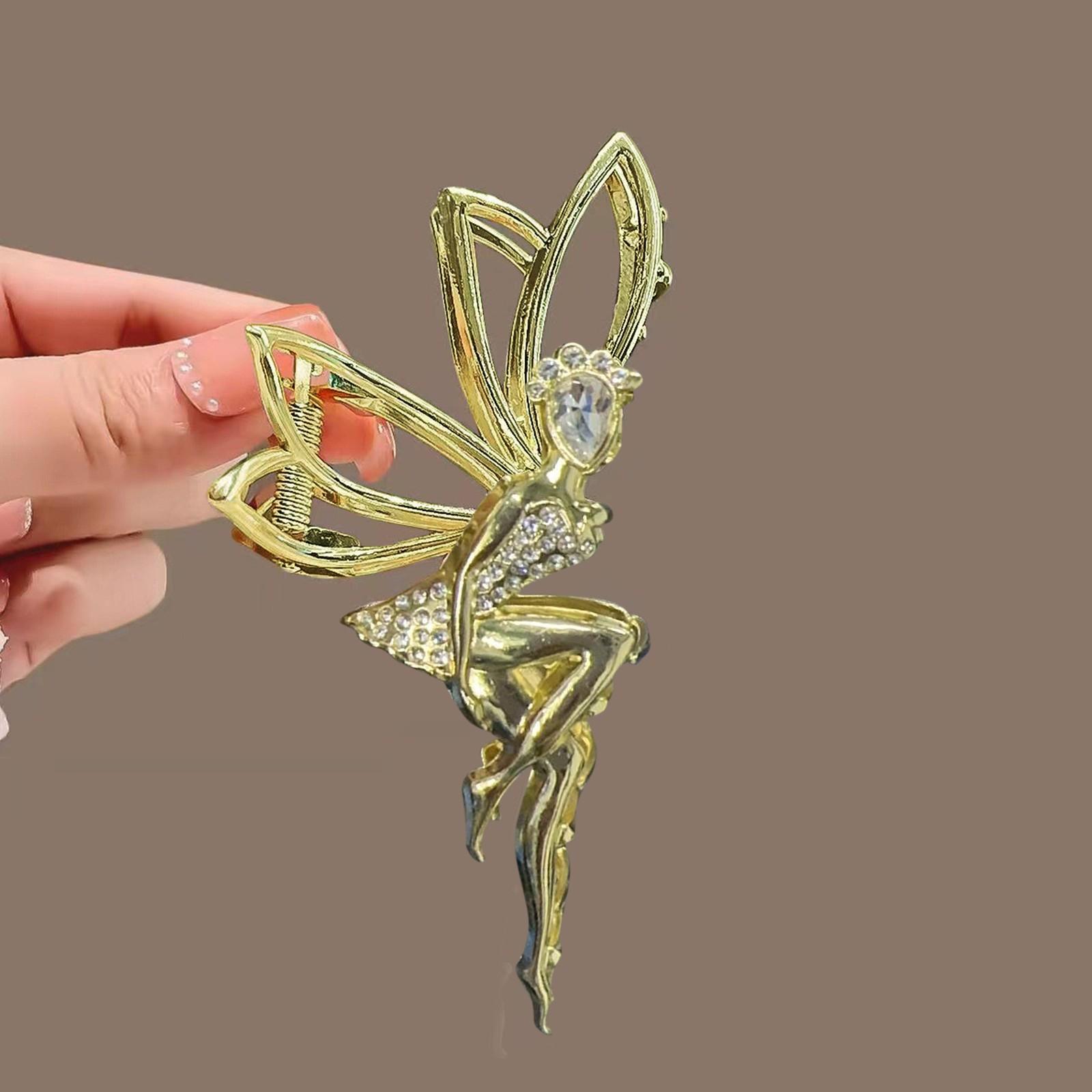 

Кисточка металлическая заколка-шпилька аксессуар для волос One Size