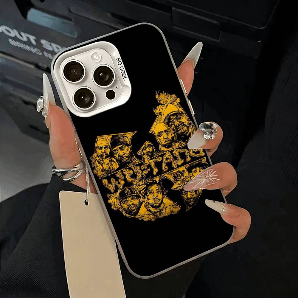 Wu-Wu-T-Tang -Clan Phone Case For IPhone 17 Air 16 15 14 13 12 11 Pro Max White Sliver Hard Cover