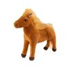 Realistic Little White Horse Plush Toy - Stuffed Pony Doll Ornament Gift for Year of the Horse