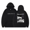 Худі з капюшоном Unisex Initial D AE86 Аніме Дріфтинг - Осінньо-Зимова Колекція