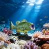 Ocean Wildlife Simulation Toy Set: Sea Turtle, Shark, Whale, Sea Lion, Tiger Shark, Manta Ray, Seal, Grouper.