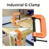 1pc 6" 8" Portable Mounting Heavy-Duty Thickened Adjustable Woodworking Cast Steel C Type G-shaped Clip Clamp