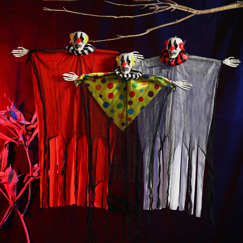 Halloween Hanging Skeleton Props Haunted House Prop Party Props for Garden Nightclubs Courtyard