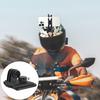 Action Camera Helmet Mount Shock-Proof Design Easy Tightening Quick Installation Sports Camera Helmet Bracket Storage Holder for GOPRO 12/11