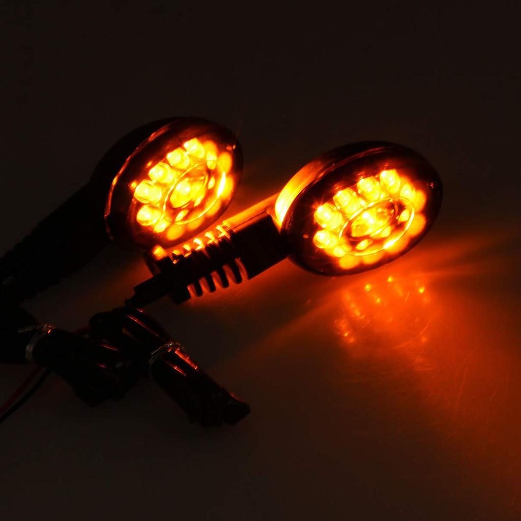 Bruce & Shark Turn Signal Turn Signal Rear Front Applied for Kawasaki Ninja 250R Smoke