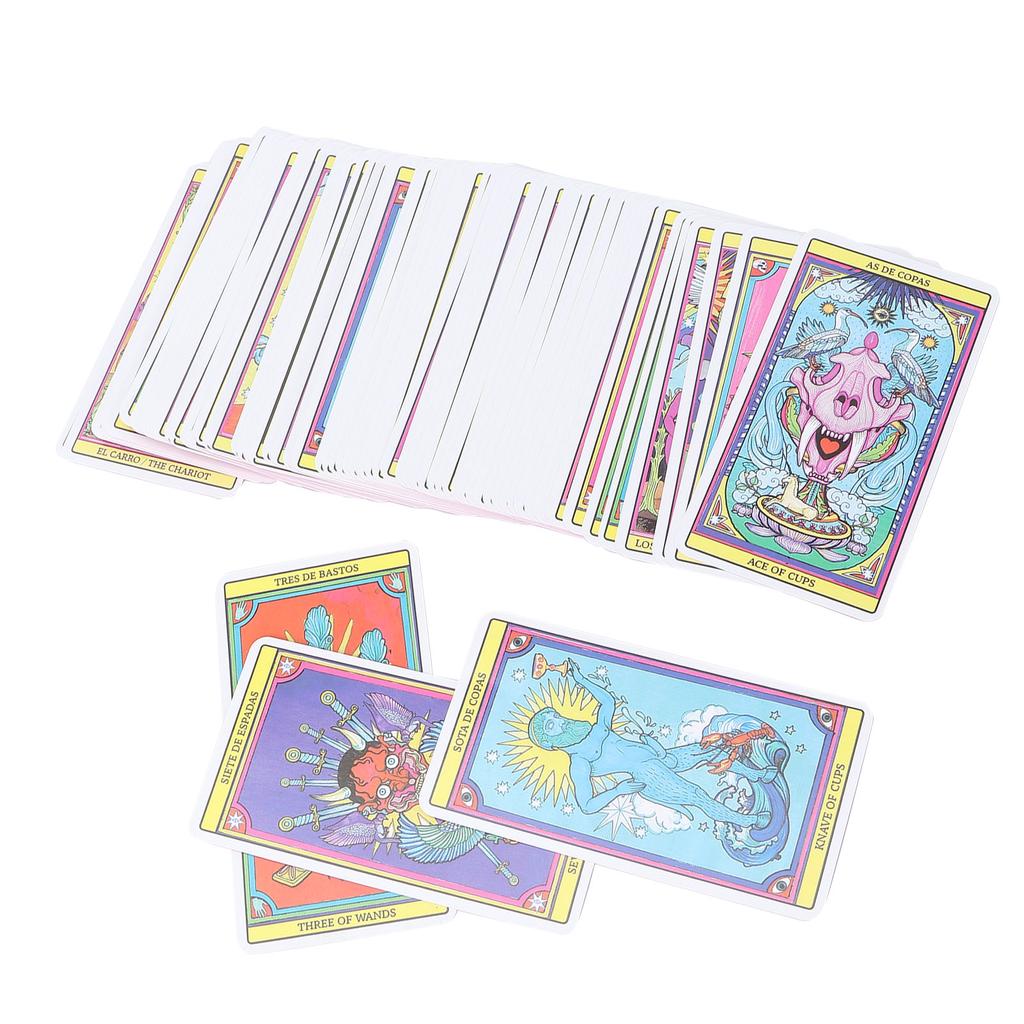80‑Deck Tarot Cards Divination Fate Forecasting English Language Entertainment Board Game