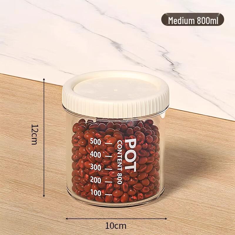 Plastic Refrigerator Food Storage Container Medium 800ml (1-pack)
