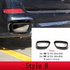 For BMW X5 F15 G05 X6 F16 X7 G07 2014- M Sport Version Car Pipe Throat Exhaust Outputs Tail Frame Trim Cover Car Accessories