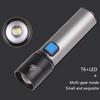 Zoomable  LED Rechargeable Torch Flashlight Work Light Headlamp Camp