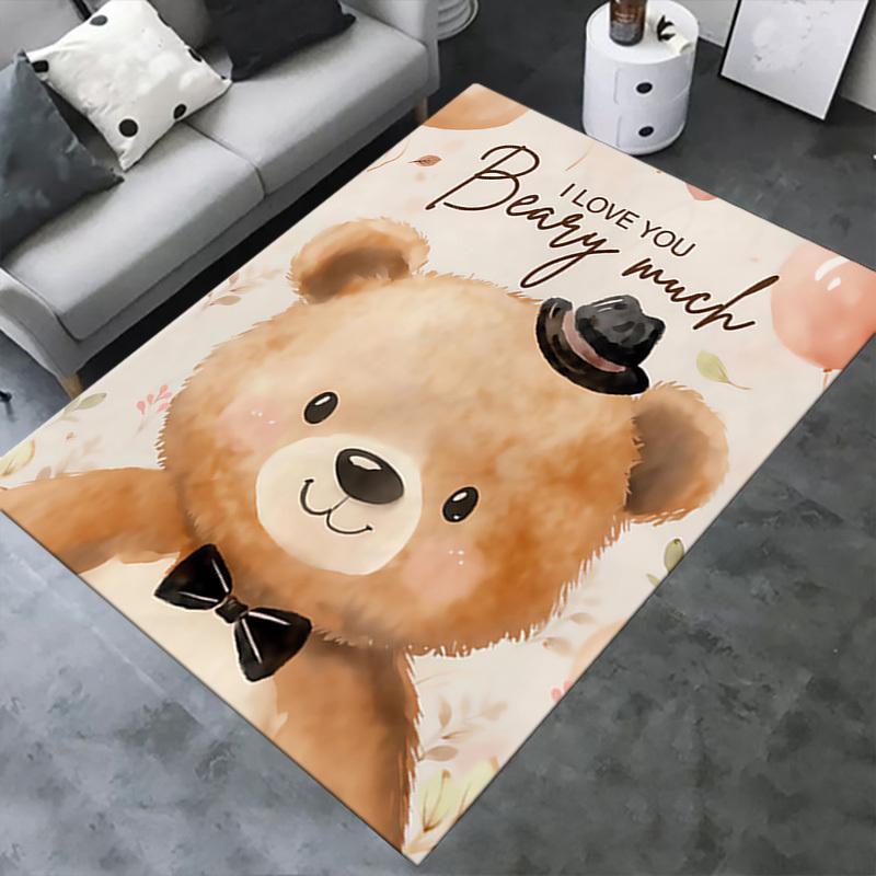 Office Carpet I Love You Beary Much Sofa Rug, Chair Mat Protection