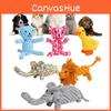 Handcrafted Animal Pet Toys For Dogs Featuring Colorful Cotton Rope Durable Chew Duck Giraffe Moose Ideal For Interactive Playtime