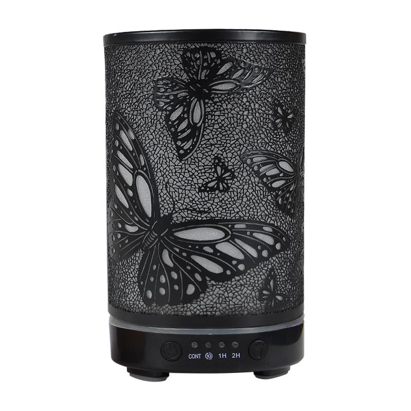 

100ML Essential Oil Diffuser Cool Mist Humidifier Aromatherapy Diffuser Adjustable Timer Humidifier with LED Night Lights EU