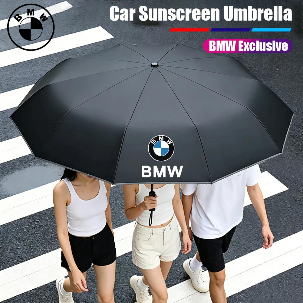 Fully Automatic Sun Umbrella UPF 50+ Women Men Foldable Parasol Accessories For BMW G80 G06 G07 G42 G14 G15 G16 F82 F20 F21 F83 Blhn58