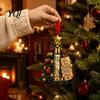 Hanging Money Gift Container Christmas Cash Holder Ornament for Holiday Tree Decorations, Transparent Acrylic Display Box with String Party Favors And
