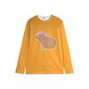 Capybara Kids Crewneck Sweatshirt My Spirit Animal Soft Cartoon Print Comfy Unisex Casual Wear for Boys & Girls