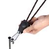 Tent Guy Rope with Pulley Quick Setup Outdoor Guy Lines Reflective Camping Rope with Adjuster for Camping Hiking