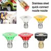 Universal Spray Nozzles Tips Quick Connect /power Washer Spray Nozzle Kit High Pressure Washer Spray Nozzle Car Accessories