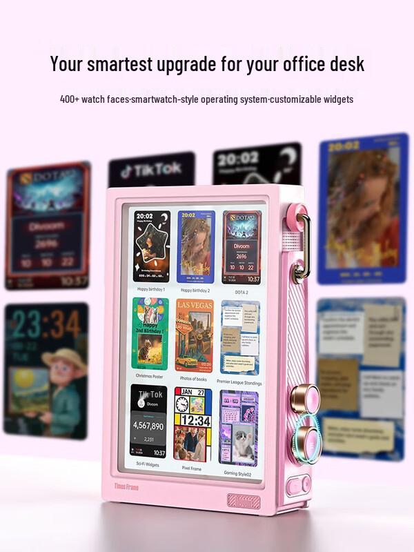 Divoom TimesFrame Transparent Digital Photo Frame