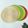 Hand-Woven Multi-Color Placemat: Insulated, Disposable, Decorative Coaster Mat