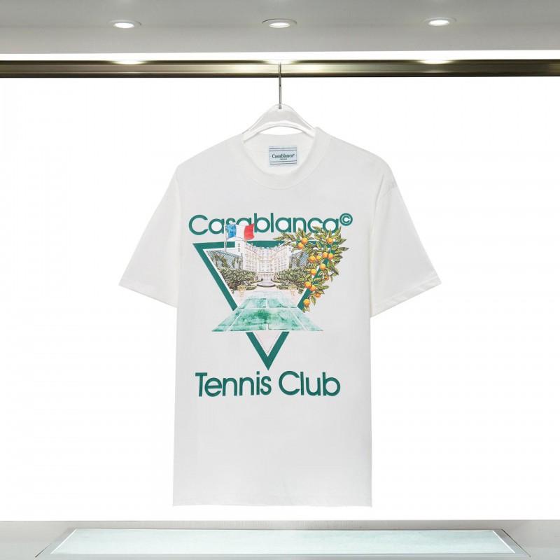 Casablanca Graphic T-Shirt Teen Boys Short Sleeve Loose Fit 2025
