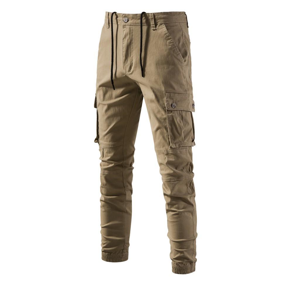 2023 Men's Casual Breathable Solid Color Long Pants