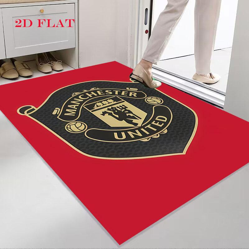 Raw MUFC Passion Carpet Rug for Living Room Bedroom Home Sofa Decoration,Kids Play Nonslip Floor Mat