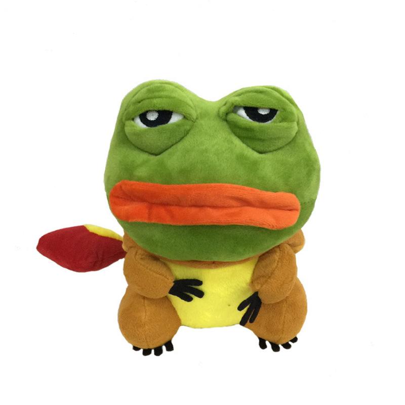 

Лягушка Пепе Чармандер Каваи Аниме Мягкие Игрушки Косплей Грустная Лягушка