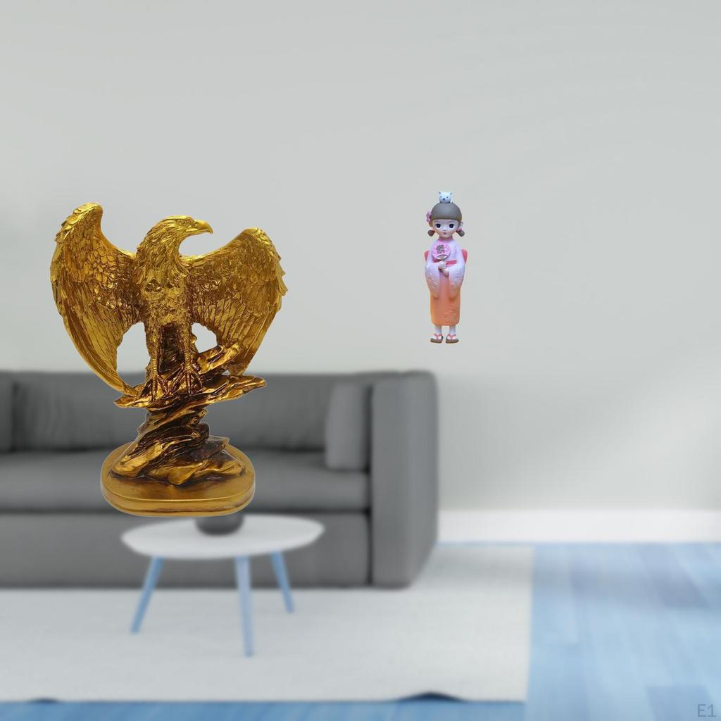 Kabuki Sculpture Resin Ornament Decorative Figurine for Home Office Bookshelves Dining Room Japanese